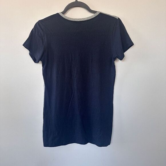 Vince Pima Cotton and Modal Two Toned Tee M - Picture 7 of 10
